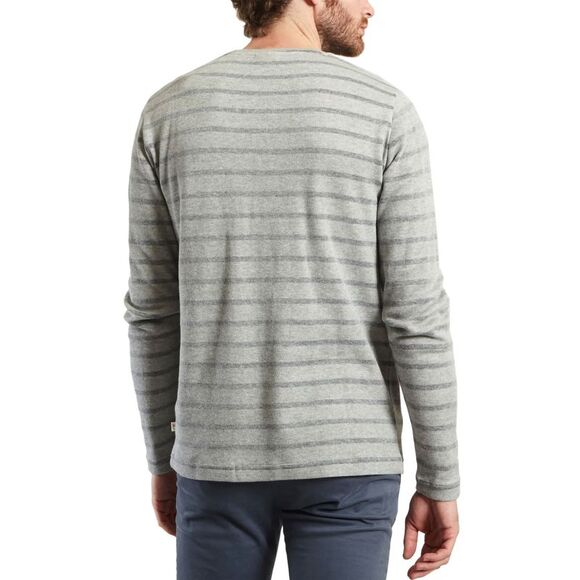Knowledge Cotton Apparel Mens Striped Organic Cotton Sweatshirt XX-Large Gray - Picture 2 of 3